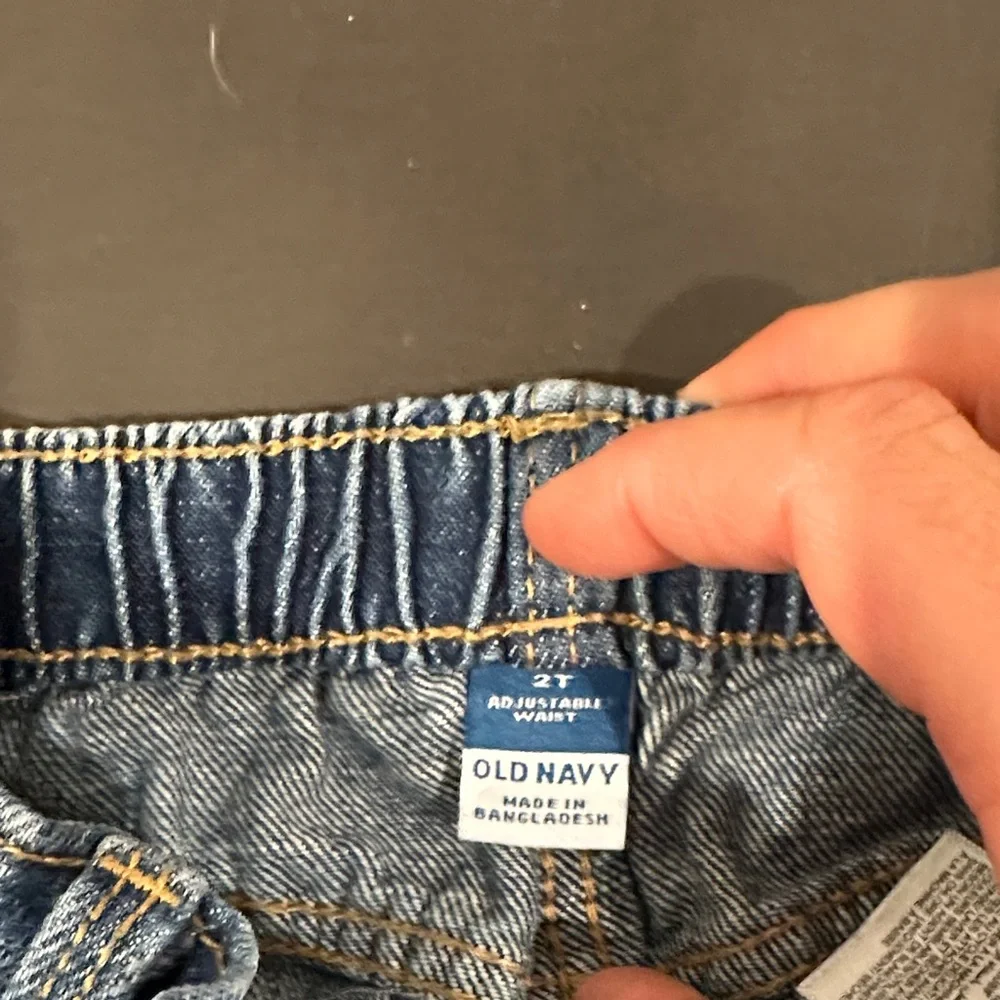 Old Navy Kids Denim Shorts Set - Blue